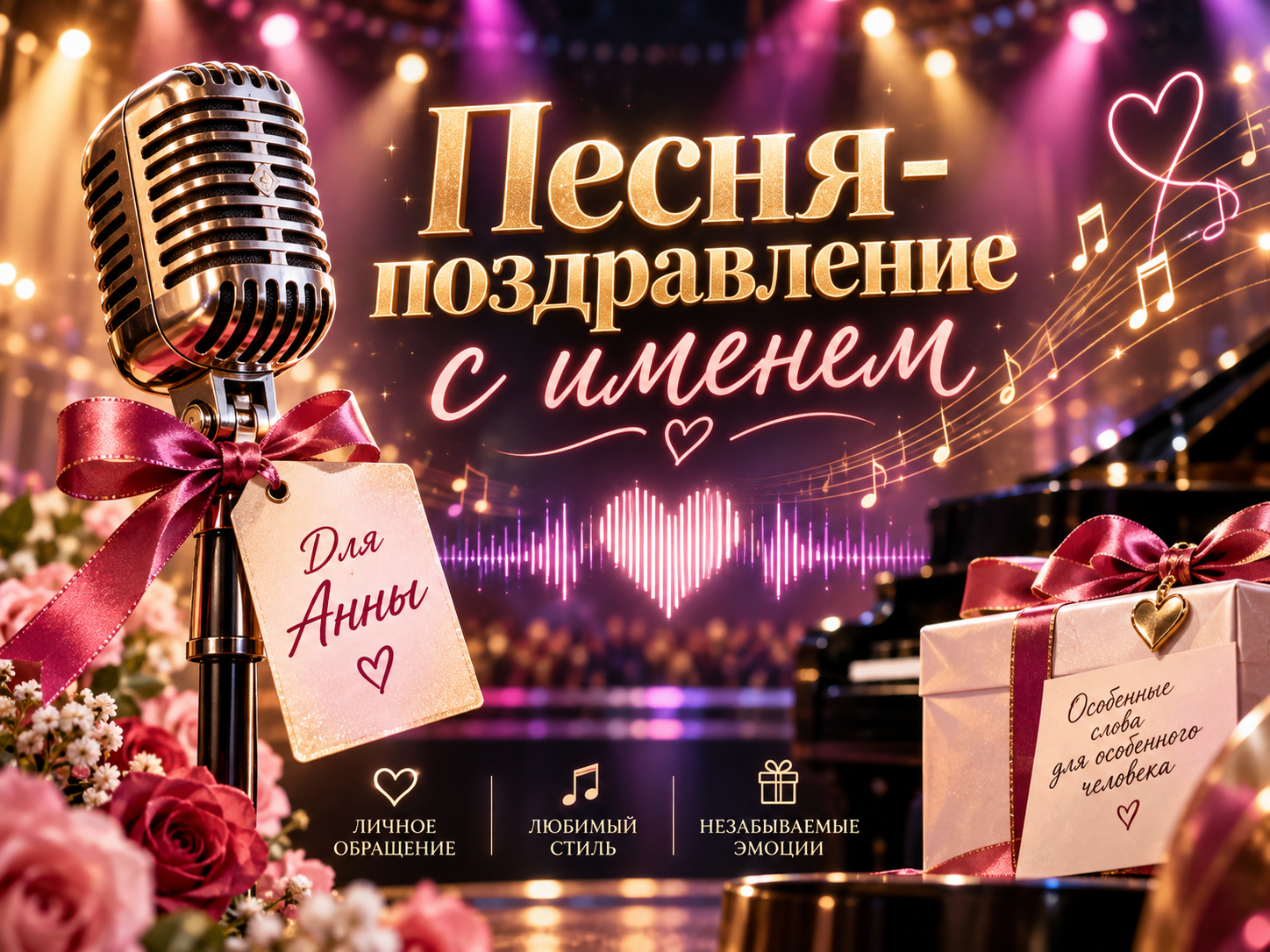 Песня-поздравление с именем
